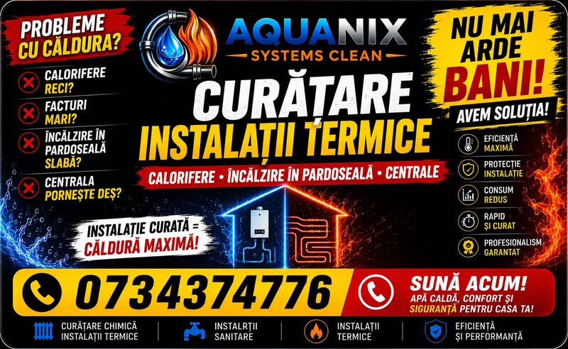 Instalator sanitare termice